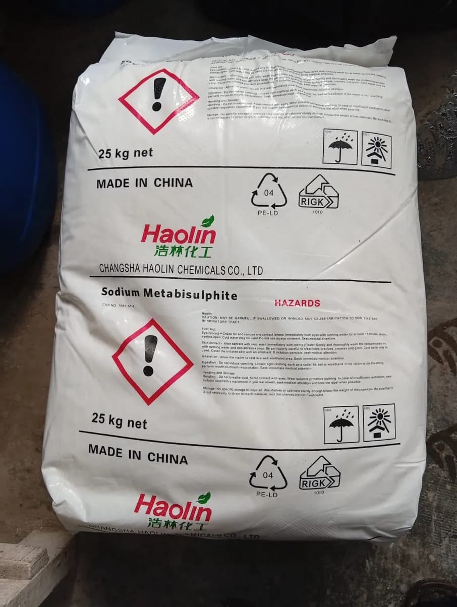 Sodium Metabisulphite (সোডিয়াম মেটাবাইসালফাইট) | Food Grade & Industrial Grade Preservative Powder