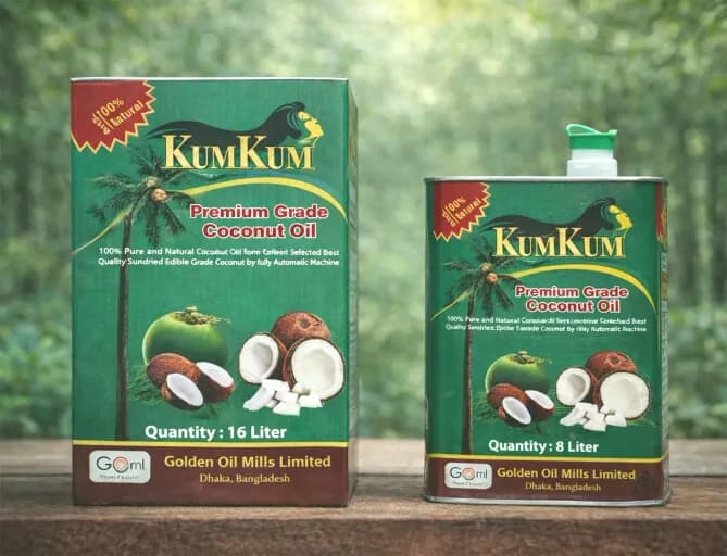 KumKum Premium Grade Coconut Oil