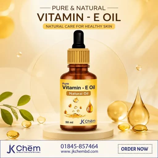 Premium Vitamin E Oil – Cosmetic Grade Tocopherol Oil for Skin Care, Hair Care & DIY Beauty Formulations