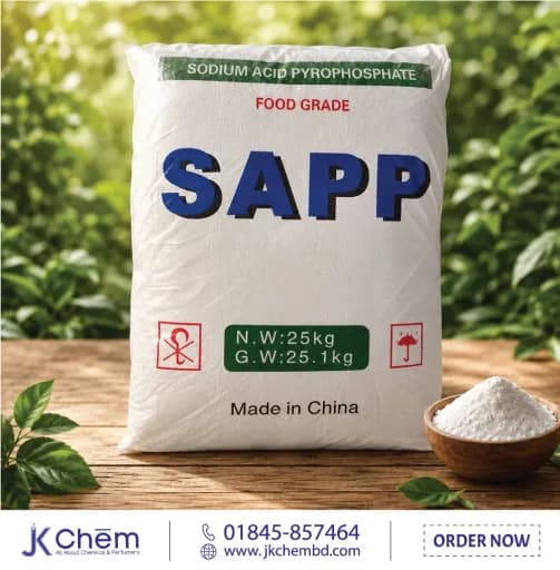 Food Grade Sodium Acid Pyrophosphate (SAPP) Powder | E450 Leavening Agent for Baking, Seafood Processing & Food Manufacturing