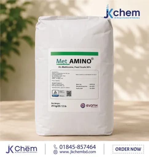 MetAMINO® DL-Methionine Feed Grade 99% | Essential Amino Acid Supplement for Poultry, Livestock & Aquaculture Feed