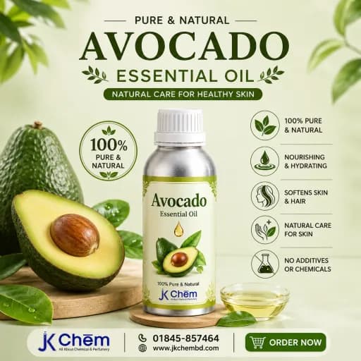 Premium Avocado Essential Oil – Cosmetic Grade Natural Oil for Hair Care, Skin Care & DIY Beauty Formulations