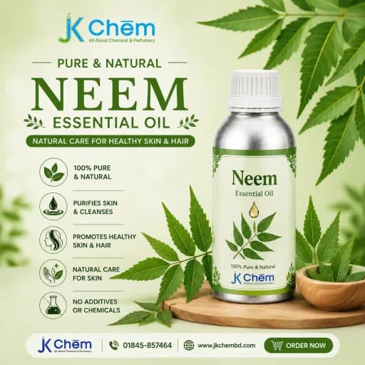 Premium Neem Essential Oil – Cosmetic Grade Natural Oil for Skin Care, Hair Care, Soap Making & Personal Care Formulations