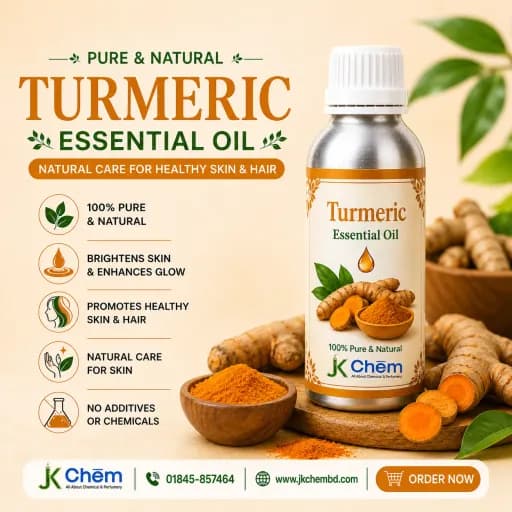 Premium Turmeric Essential Oil – Cosmetic Grade Natural Oil for Skincare, Hair Care, Aromatherapy & Soap Makin