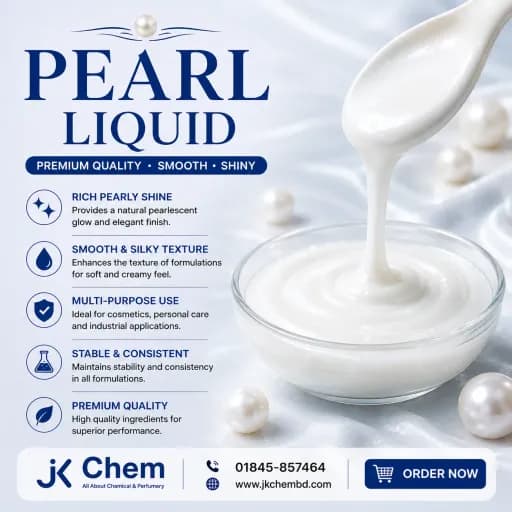 Premium Pearl Liquid (Pearlizing Agent) – Cosmetic Grade Pearl Concentrate for Shampoo, Body Wash & Liquid Soap