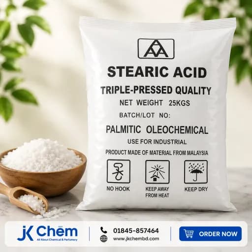 Premium Stearic Acid – Cosmetic Grade Fatty Acid for Soap Making, Creams, Lotions, Candles & Personal Care Products