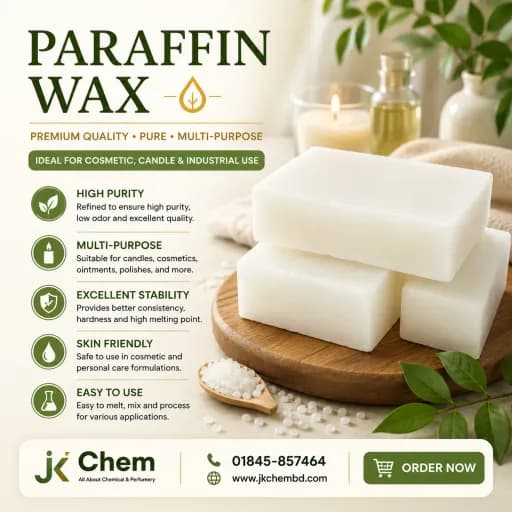 Paraffin Wax (Fully Refined) | High Purity Wax for Candle Making, Cosmetics, Soap, Polishes & Industrial Manufacturing