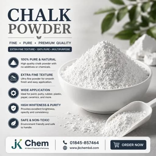 Premium Chalk Powder (Calcium Carbonate) – High Purity Fine Powder for Industrial, Educational & Manufacturing Applications