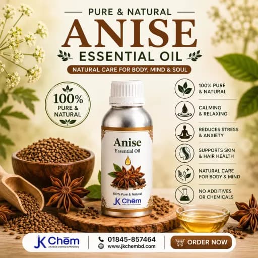 Premium Anise Essential Oil – 100% Pure Natural Essential Oil for Aromatherapy, Hair Care, Skincare & Cosmetic Formulations