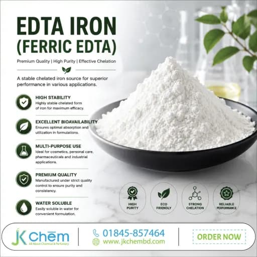 Premium EDTA Iron (Ferric EDTA) – High Purity Chelated Iron for Agriculture, Hydroponics & Fertilizer Applications