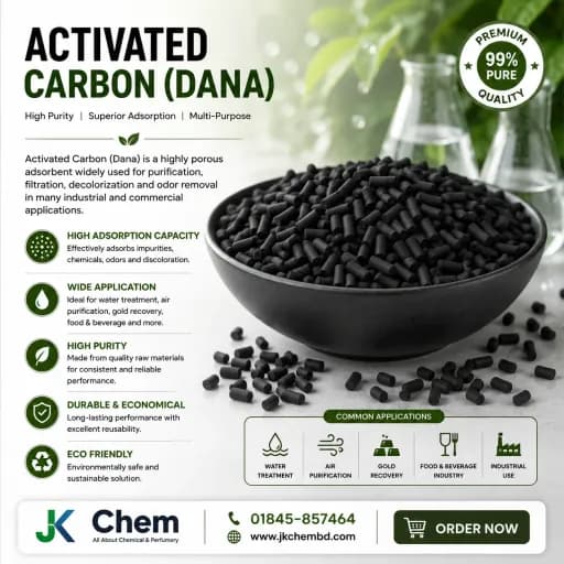 Activated Carbon (Dana) | High Quality Granular Activated Carbon for Water Purification, Air Filtration & Industrial Applications