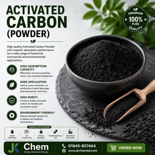 Activated Carbon Powder | High Quality Activated Charcoal Powder for Water Purification, Face Mask, Soap Making & Industrial Filtration