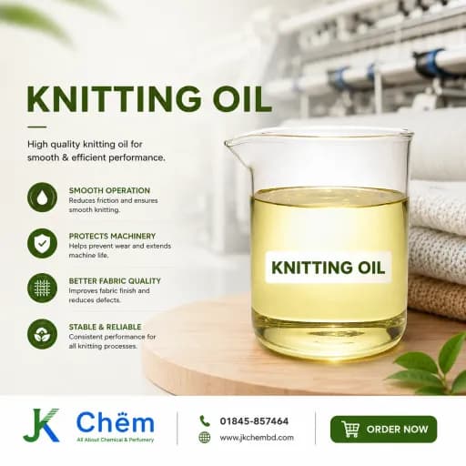 Knitting Oil | High Quality Textile Machine Lubricant for Circular Knitting, Flat Knitting & Textile Machinery