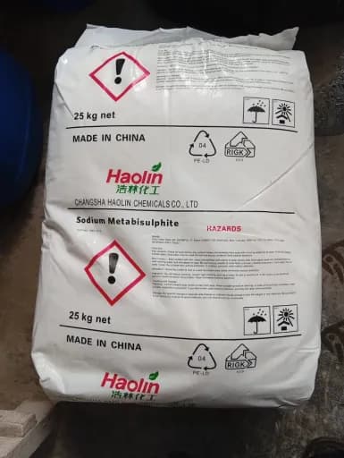 Sodium Metabisulphite (সোডিয়াম মেটাবাইসালফাইট) | Food Grade & Industrial Grade Preservative Powder