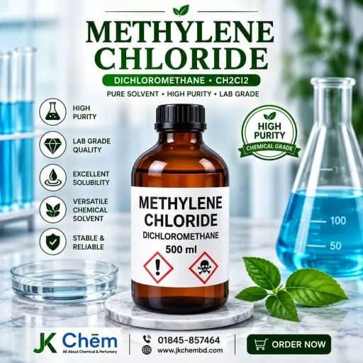Methylene Chloride (DCM) (মিথিলিন ক্লোরাইড) | Dichloromethane Solvent for Industrial & Laboratory Applications