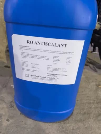 RO Antiscalant (RO অ্যান্টিস্কেল্যান্ট) | High-Performance Reverse Osmosis Membrane Antiscalant for Water Treatment & Industrial RO Systems