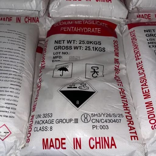 Sodium Metasilicate (সোডিয়াম মেটাসিলিকেট) | High-Performance Alkaline Builder & Cleaning Agent for Detergent, Industrial Cleaning & Water Treatment