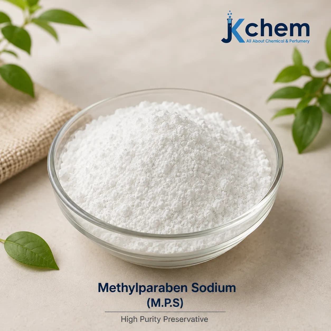 Methylparaben Sodium (M.P.S) Powder | Cosmetic & Personal Care Preservative | High Purity Water-Soluble Antimicrobial Agent