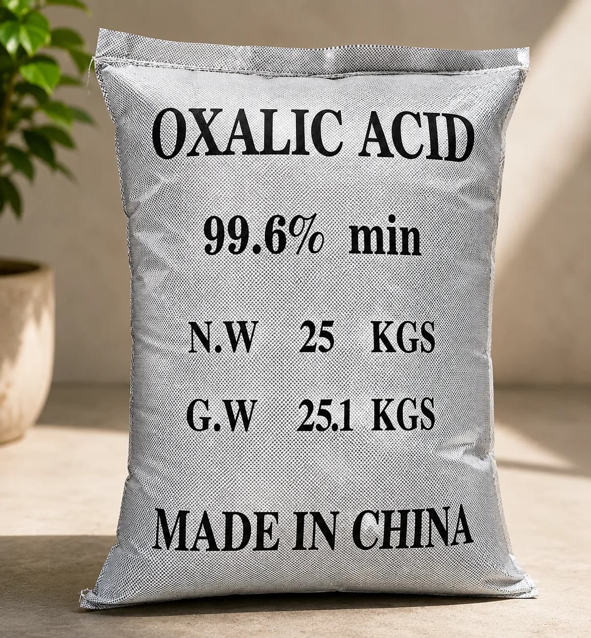 Oxalic Acid Powder (Ethanedioic Acid) | High Purity Industrial Grade for Rust Remover, Wood Bleaching, Metal Polishing & Cleaning Applications