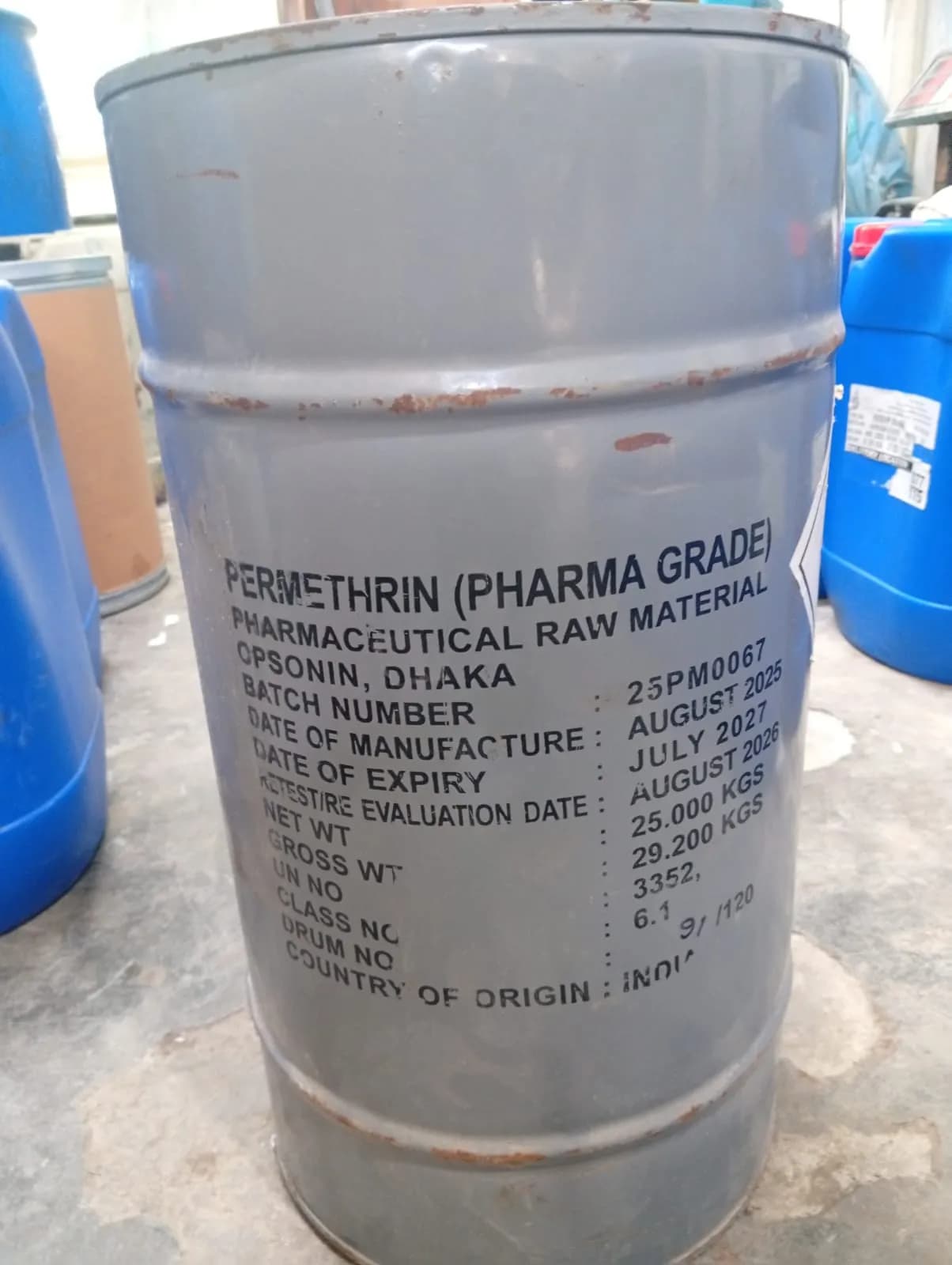 Permethrin Pharma Grade (পারমেথ্রিন ফার্মা গ্রেড) | High-Purity Permethrin API for Pharmaceutical & Topical Formulations